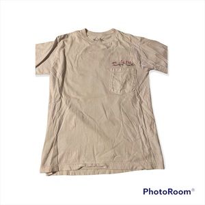 White women’s salt life shirt white size small